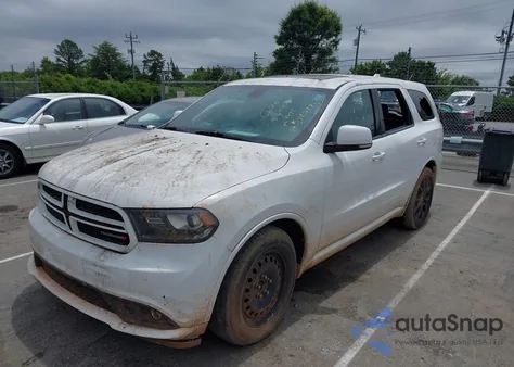 2015 Dodge Durango R/T из США, поврежденный, VIN 1C4SDJCT4FC938647